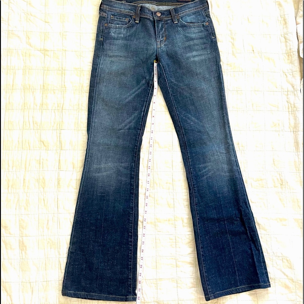 Citizens of Humanity COH Ingrid #002 Low Waist Flare Stretch Size 29 x 32 Long